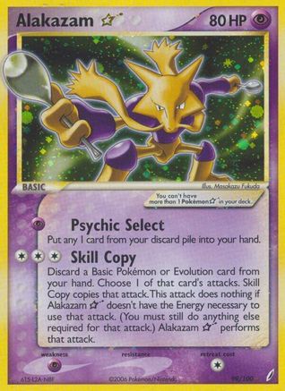 Alakazam ★ (Gold Star)