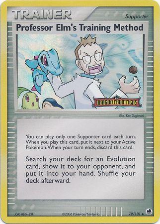 Professor Elm's Training Method