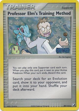 Professor Elm's Training Method