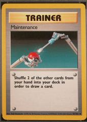Maintenance