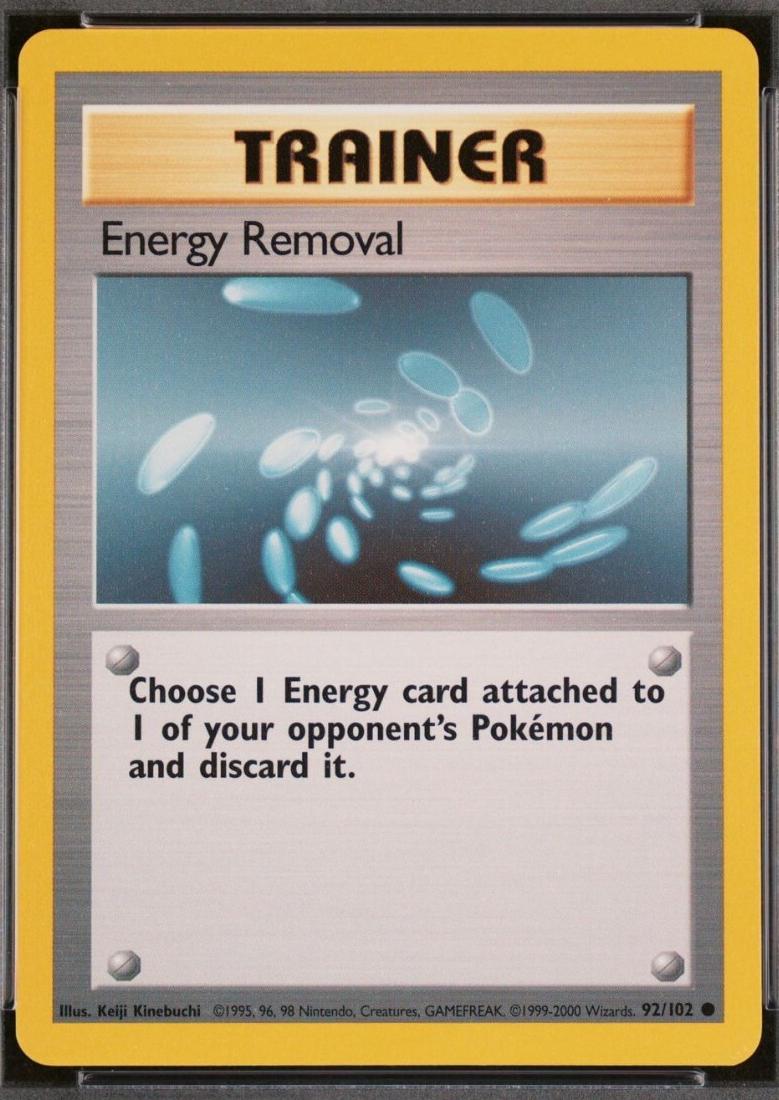 Energy Removal