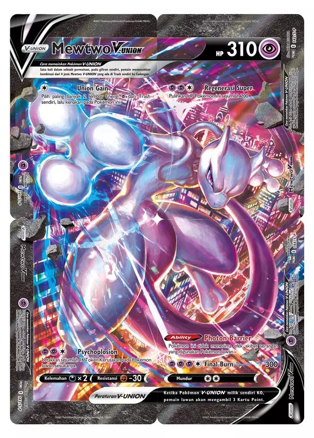 Mewtwo V-Union (Set)