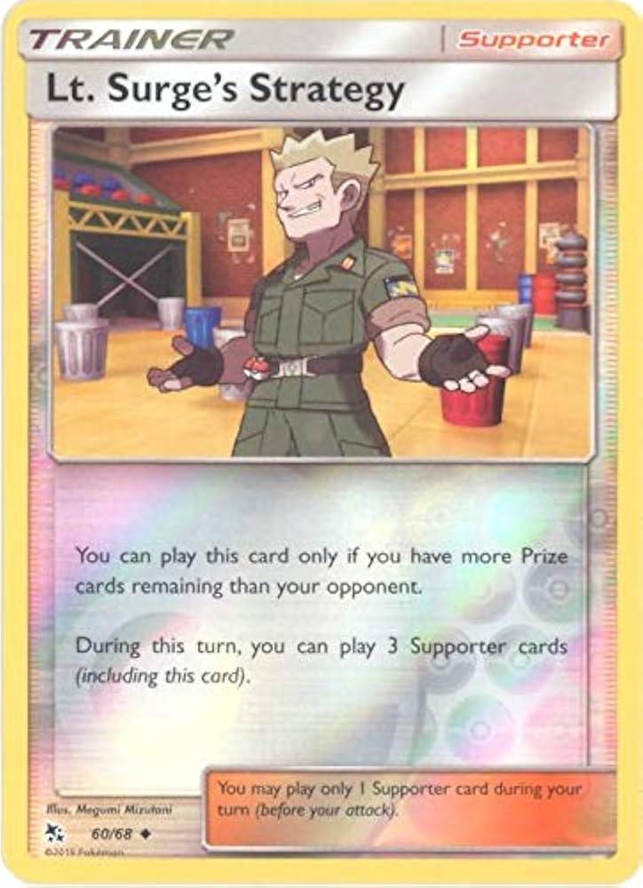 Lt. Surge's Strategy