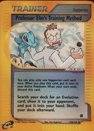 Professor Elm's Training Method