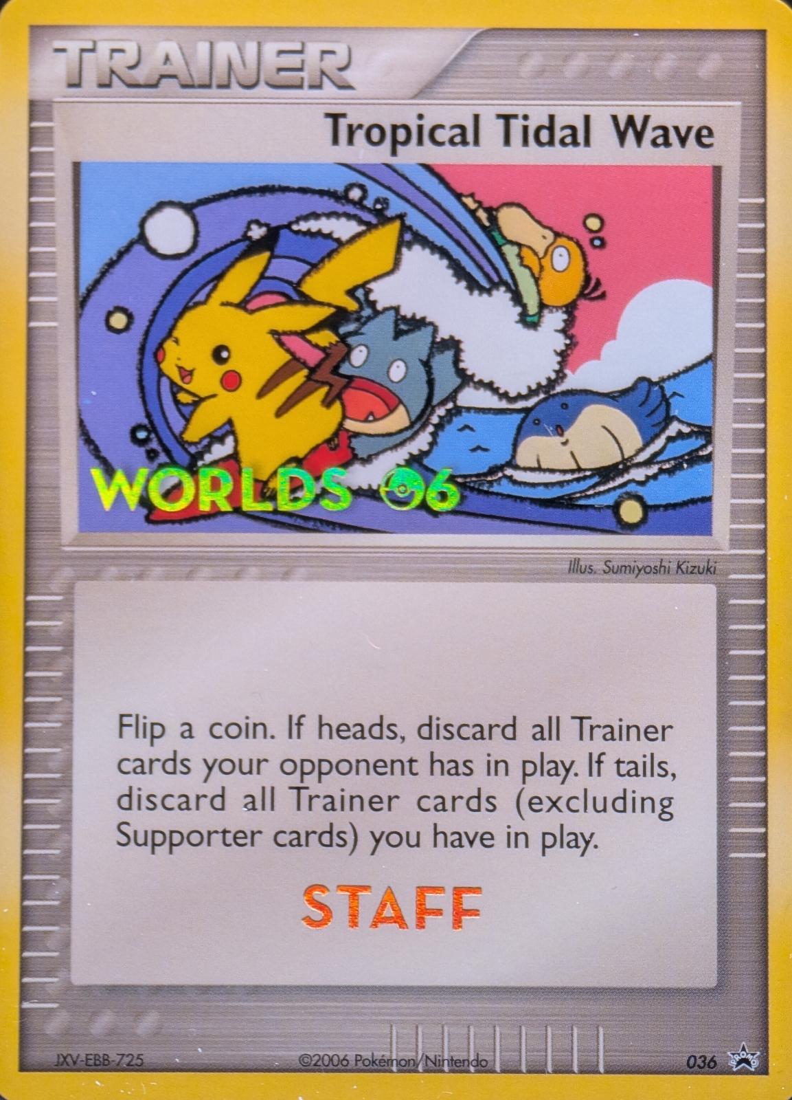 Tropical Tidal Wave (Worlds Staff)