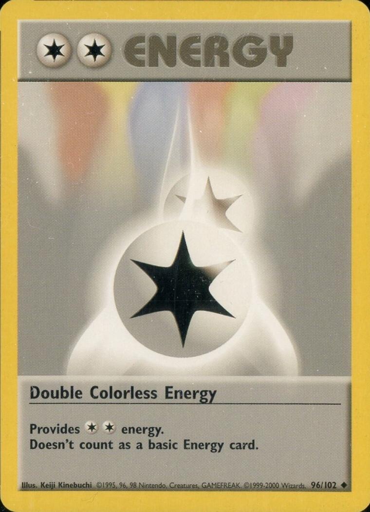 Double Colorless Energy
